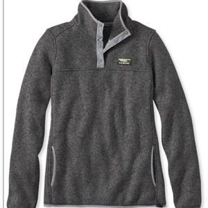 LL BEAN Sweater Fleece Pullover